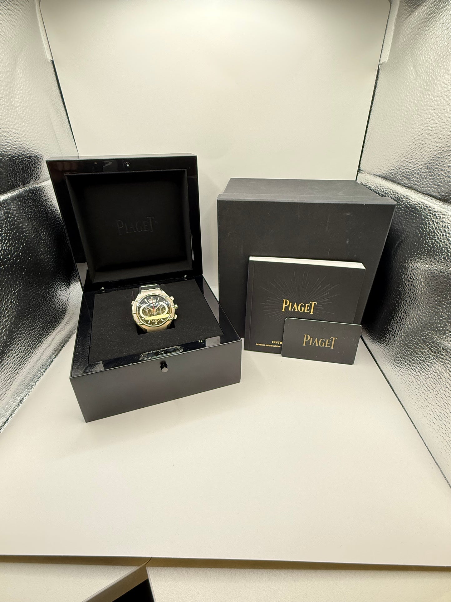 Piaget Polo FortyFive Chronographe Flyback GMT – Réf. G0A34001 – 45 mm