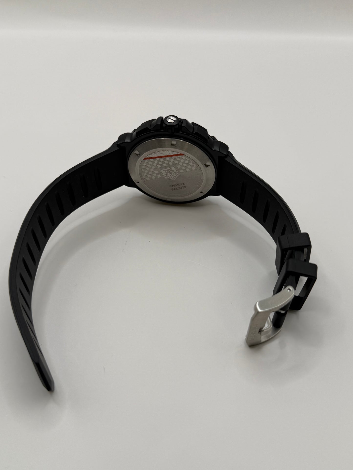 TAG Heuer Formula 1 Chronographe – Boîtier noir – Bracelet caoutchouc