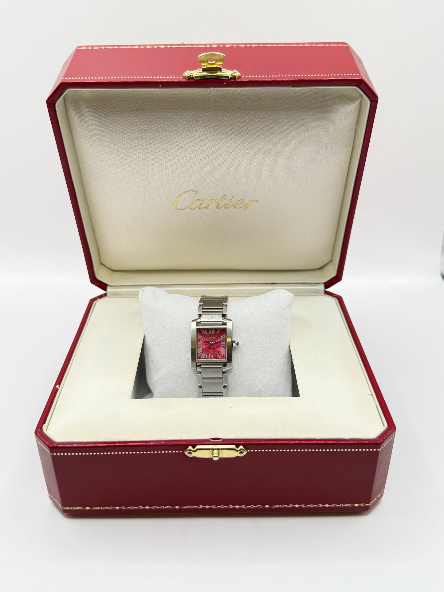 Cartier Tank Française 2384 2003 montre de luxe vue 4