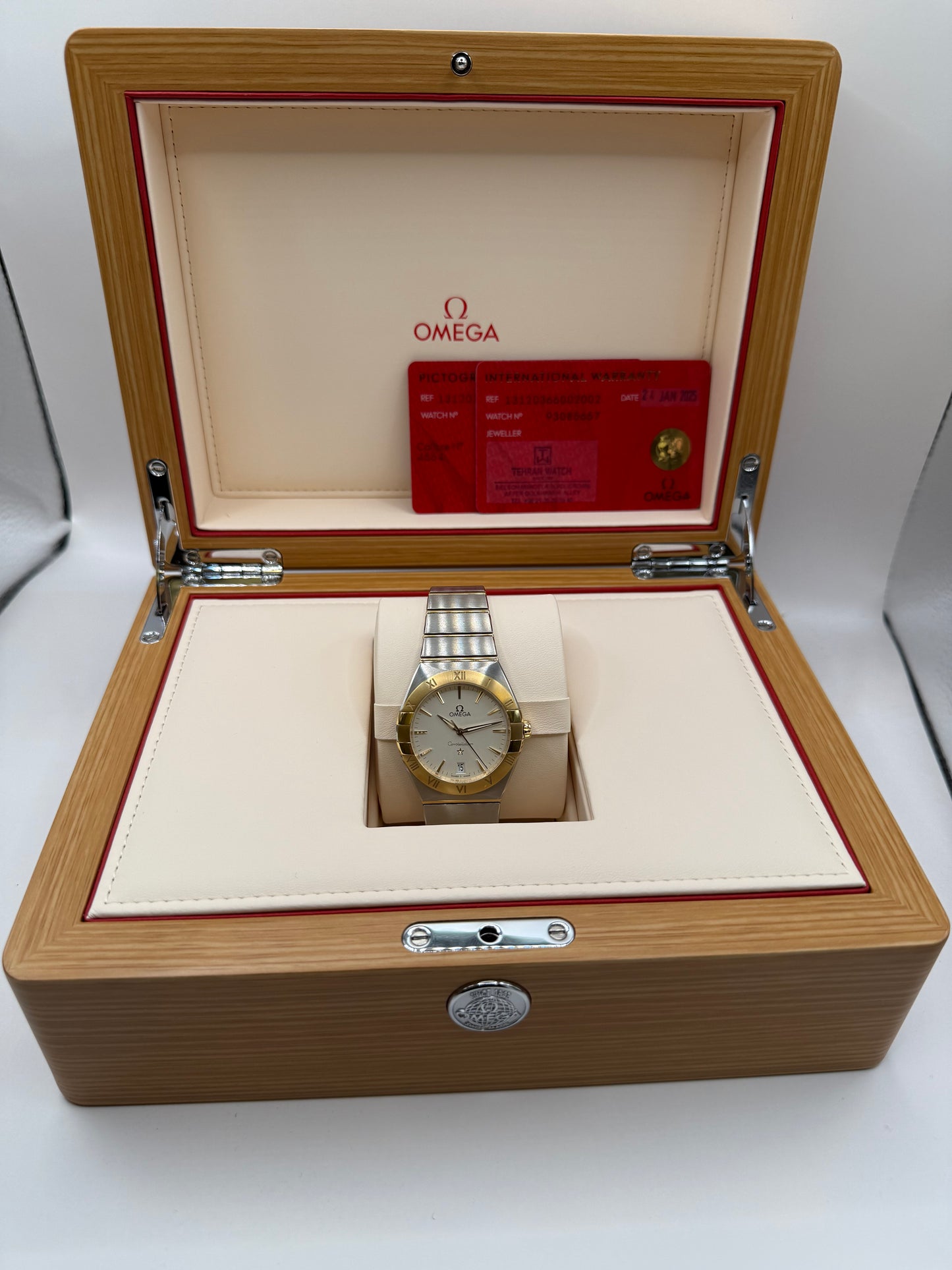 Omega Constellation 36 mm Or & Acier