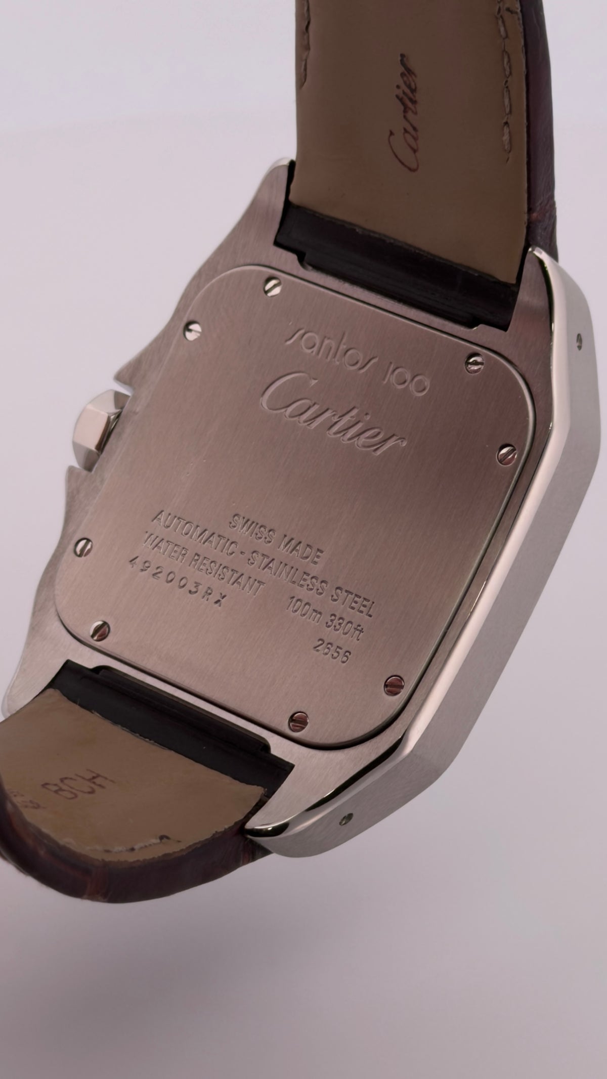 Cartier Santos 2656 2010 38mm montre de luxe vue 4