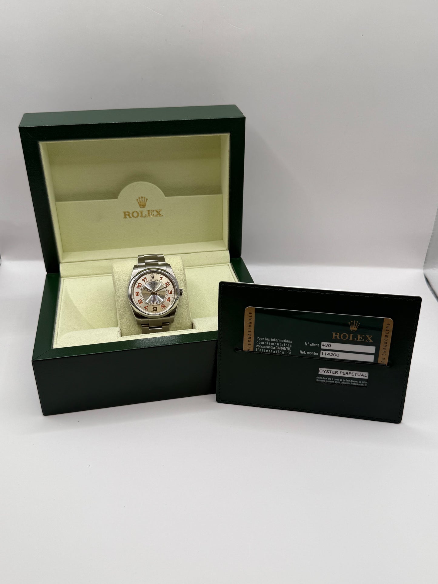 Rolex Air-King 114200 2008 34mm montre de luxe vue 5
