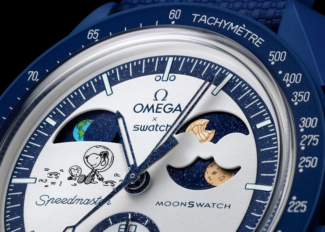 🎄 Concours de Noël 2025 : Gagnez la nouvelle Swatch x Omega “Mission to Earthphase Moonshine Gold” avec Snoopy !