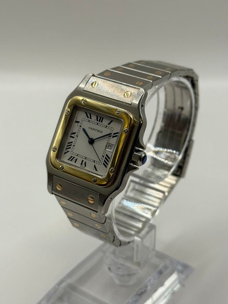 Cartier Santos carrée – Réf. 2961 – Acier & Or
