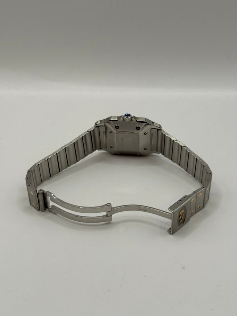 Cartier Santos carrée – Réf. 2961 – Acier & Or