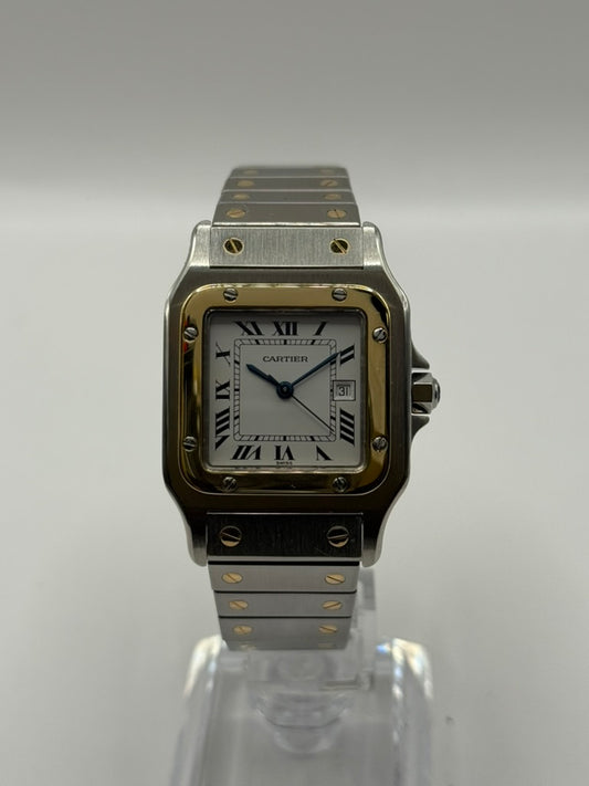 Cartier Santos carrée – Réf. 2961 – Acier & Or
