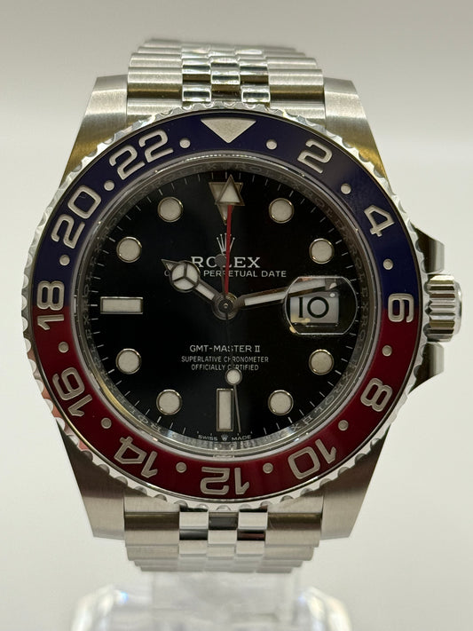 Rolex GMT-Master II “Pepsi” – Réf. 126710BLRO – 40 mm – Année 2019 – Full Set