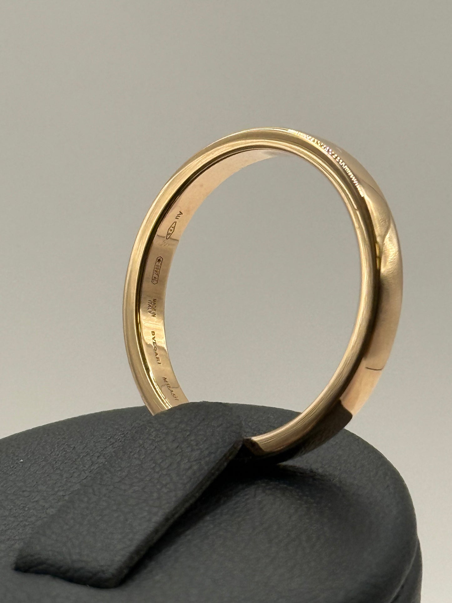 Bague BVLGARI en or rose – Taille 63