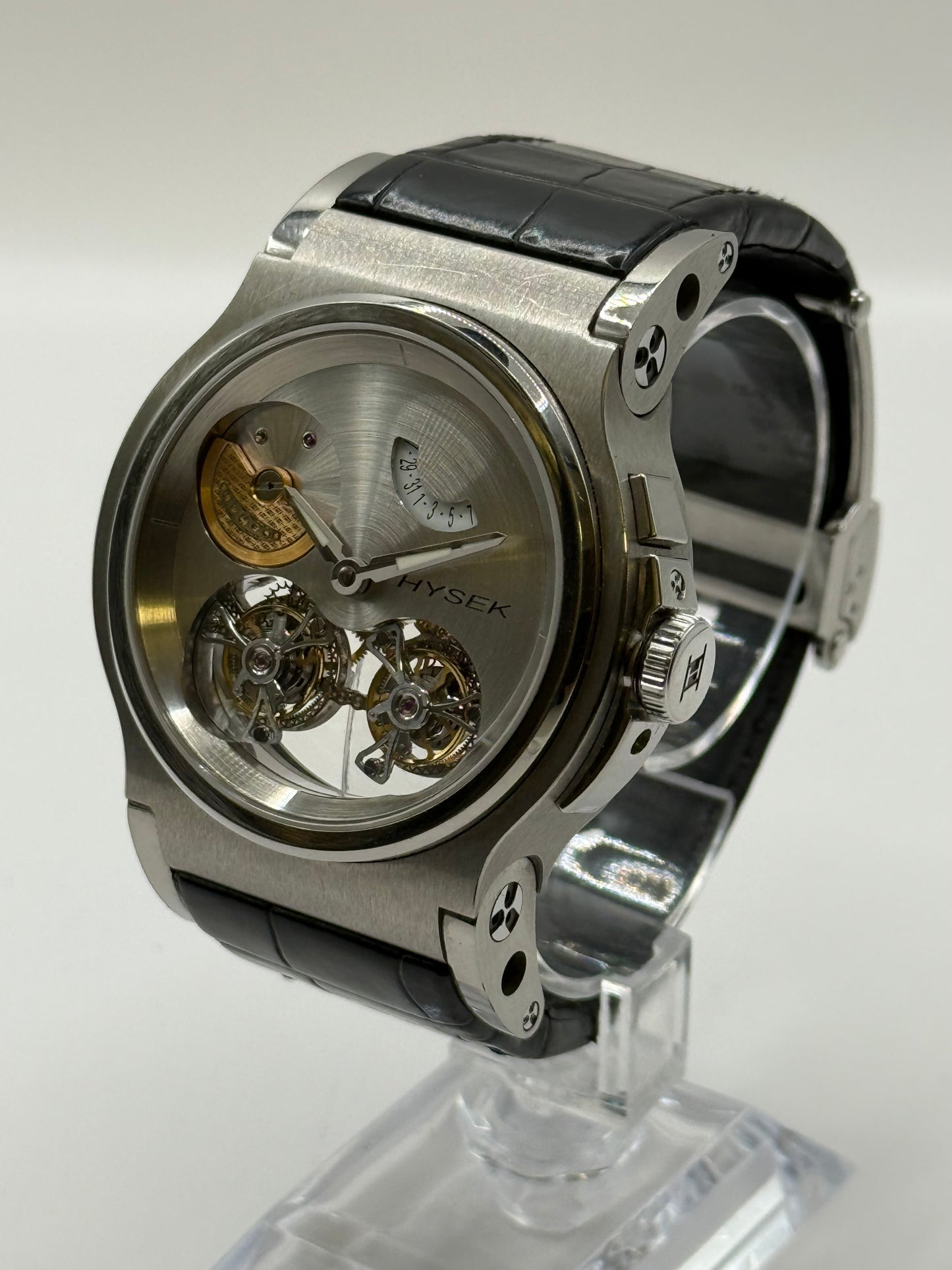 Hysek Verdict Double Tourbillon – Réf. VE4626R02 – Montre de Pré-série Limitée à 6 Exemplaires – 46 mm