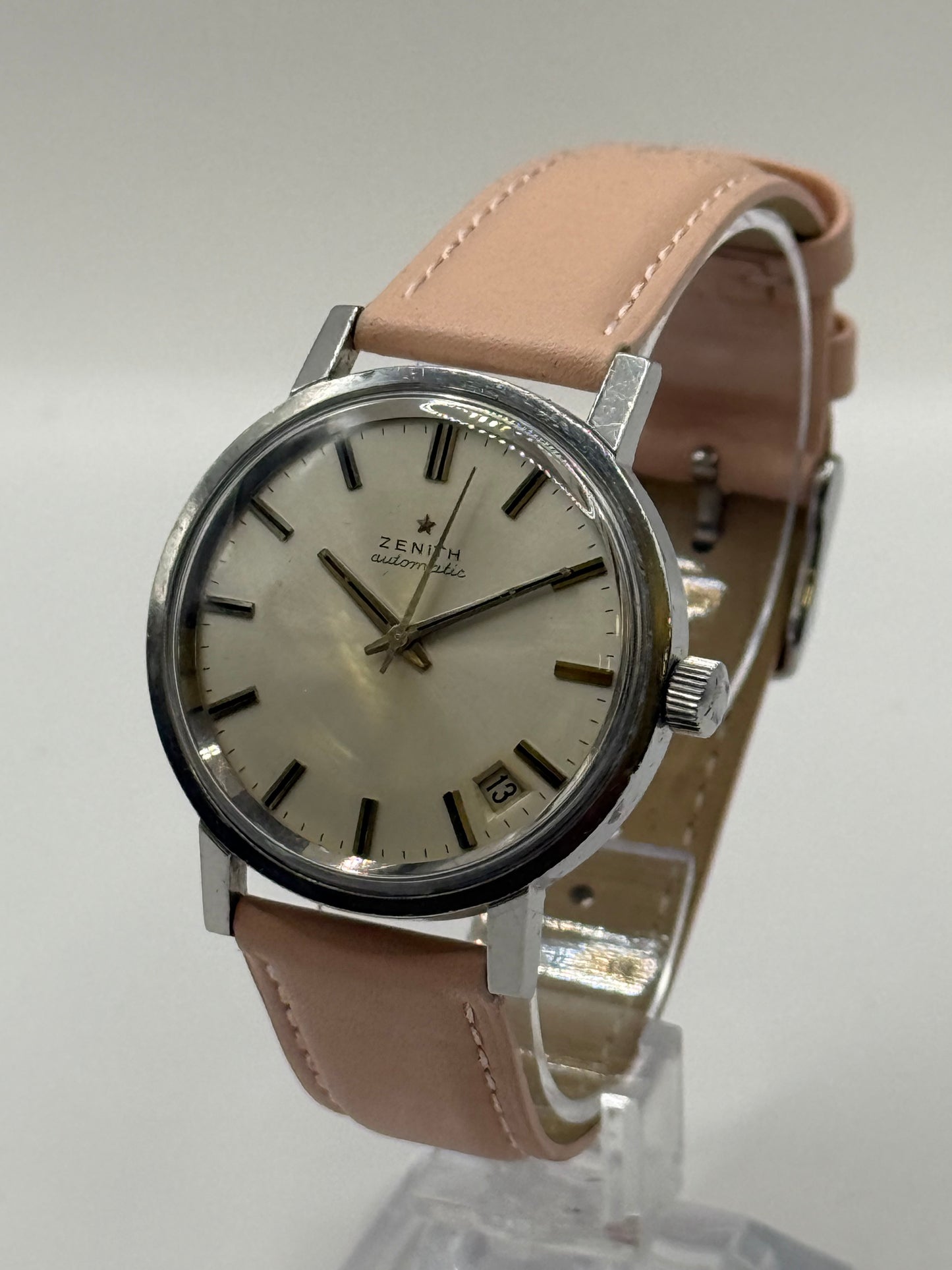 Zenith Automatic Vintage acier cadran champagne