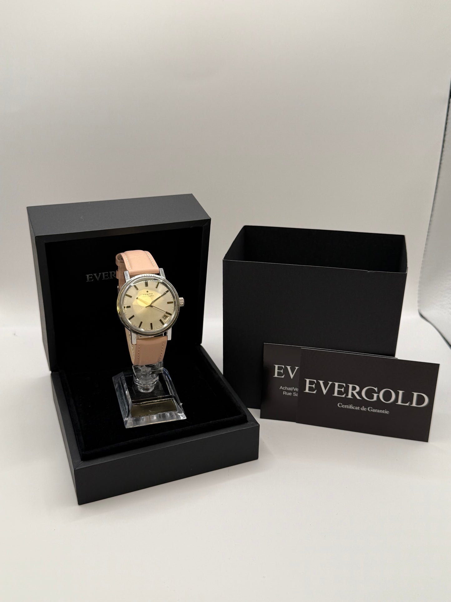 Zenith Automatic Vintage acier cadran champagne