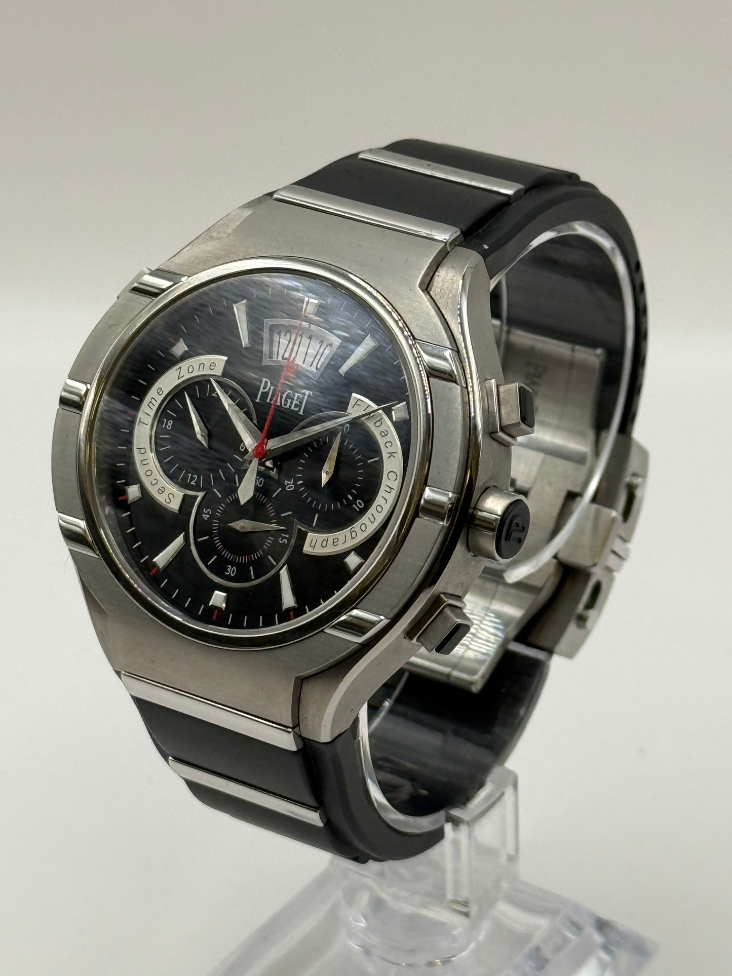 Piaget Polo FortyFive Chronographe Flyback GMT – Réf. G0A34001 – 45 mm