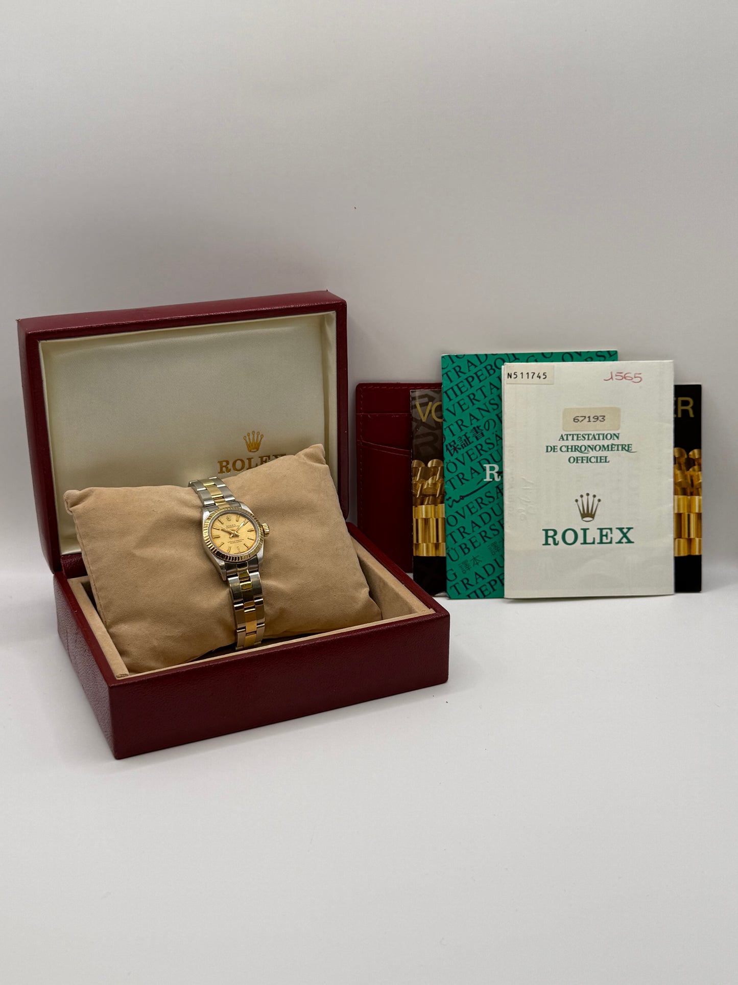 Rolex Oyster Perpetual Lady – Réf. 67193 – 26 mm