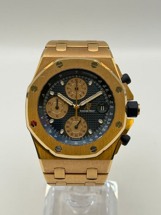 Audemars Piguet Royal Oak Offshore Chronograph 42mm – Or rose 18K réf. 26238OR.OO.2000OR.01