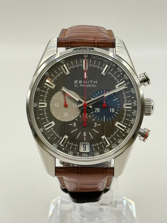 Zenith El Primero Chronographe Tricolore en Acier