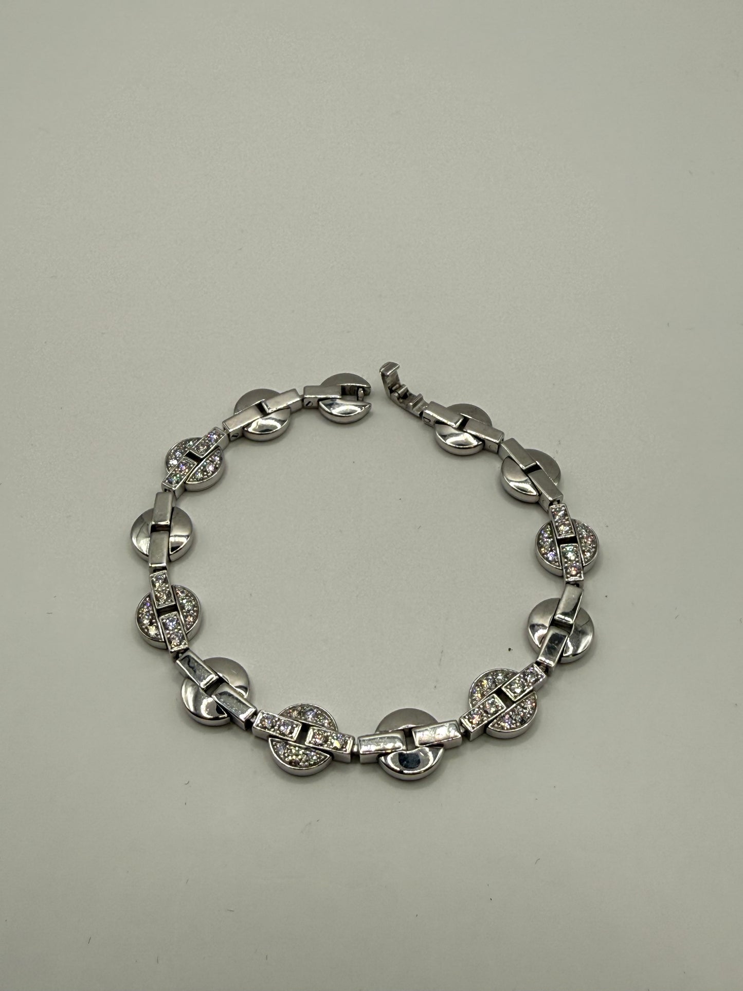 Bracelet Cartier – Collection Himalia en or blanc et diamants