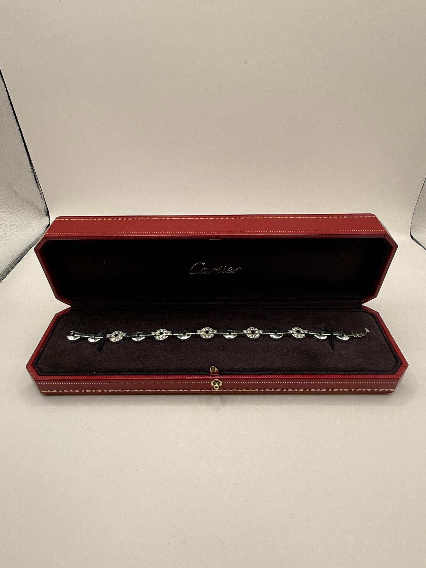 Bracelet Cartier – Collection Himalia en or blanc et diamants