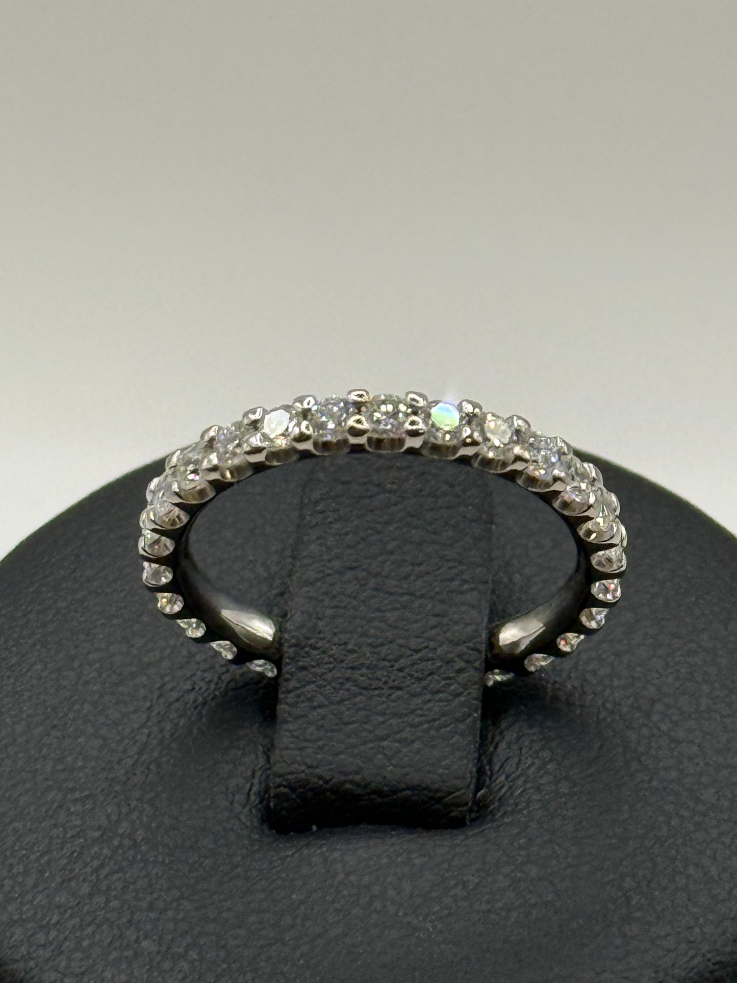 Bague Meister en or blanc sertie de diamants – Taille 50