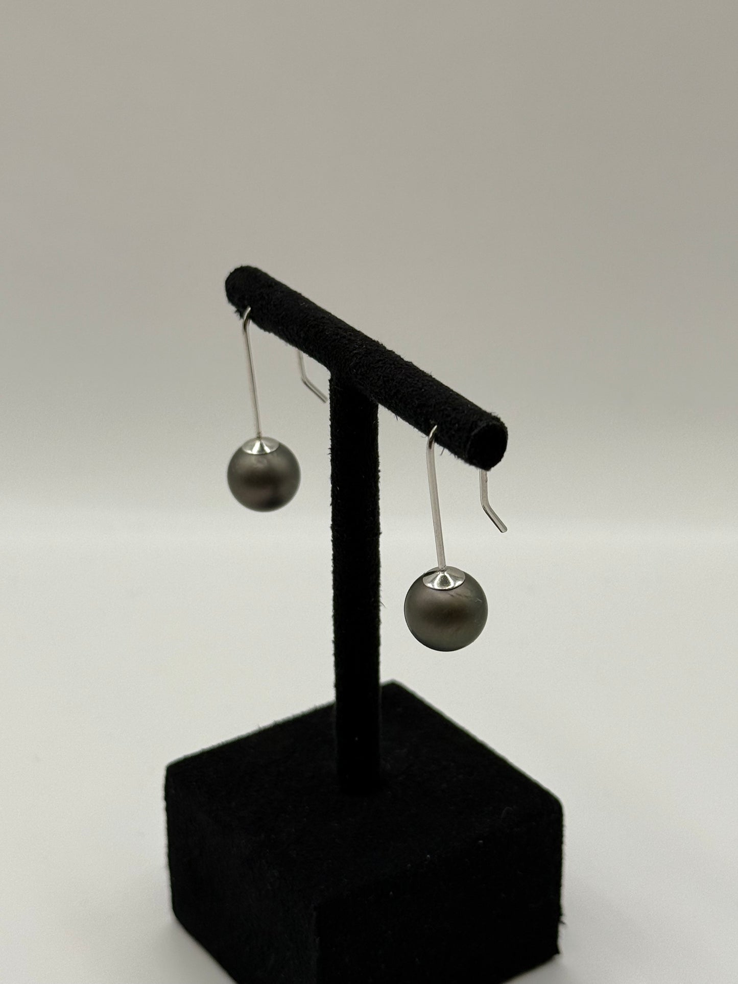 Boucles d’oreilles en perles de Tahiti