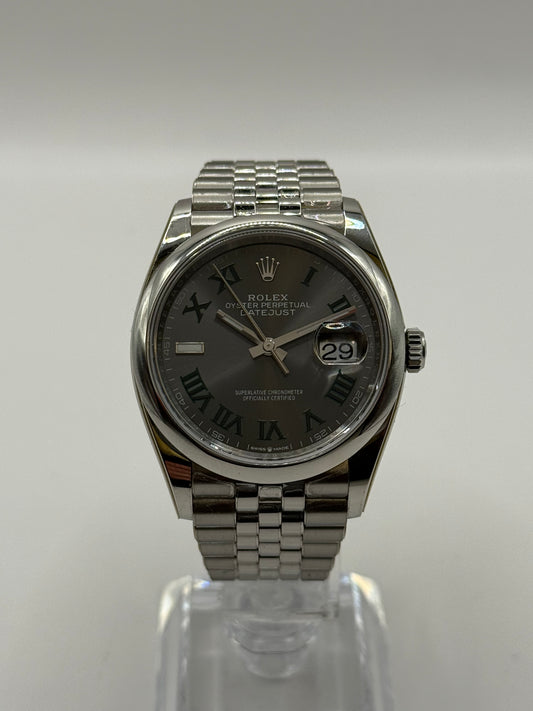 Rolex Datejust 36 Wimbledon NEUVE