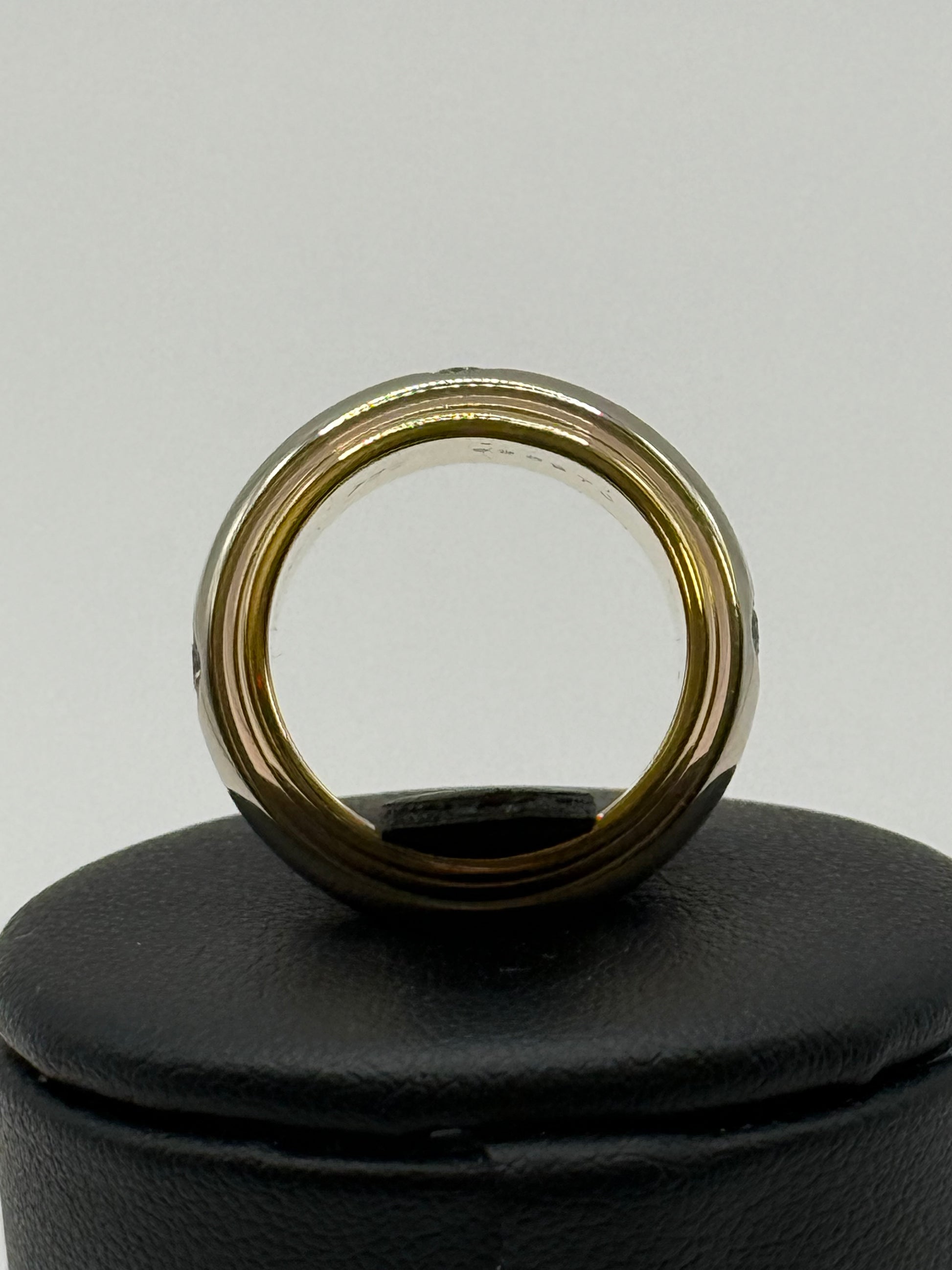 Bague Cartier Saturne Diamant taille 50 or 18 carats bijou de luxe vue 3