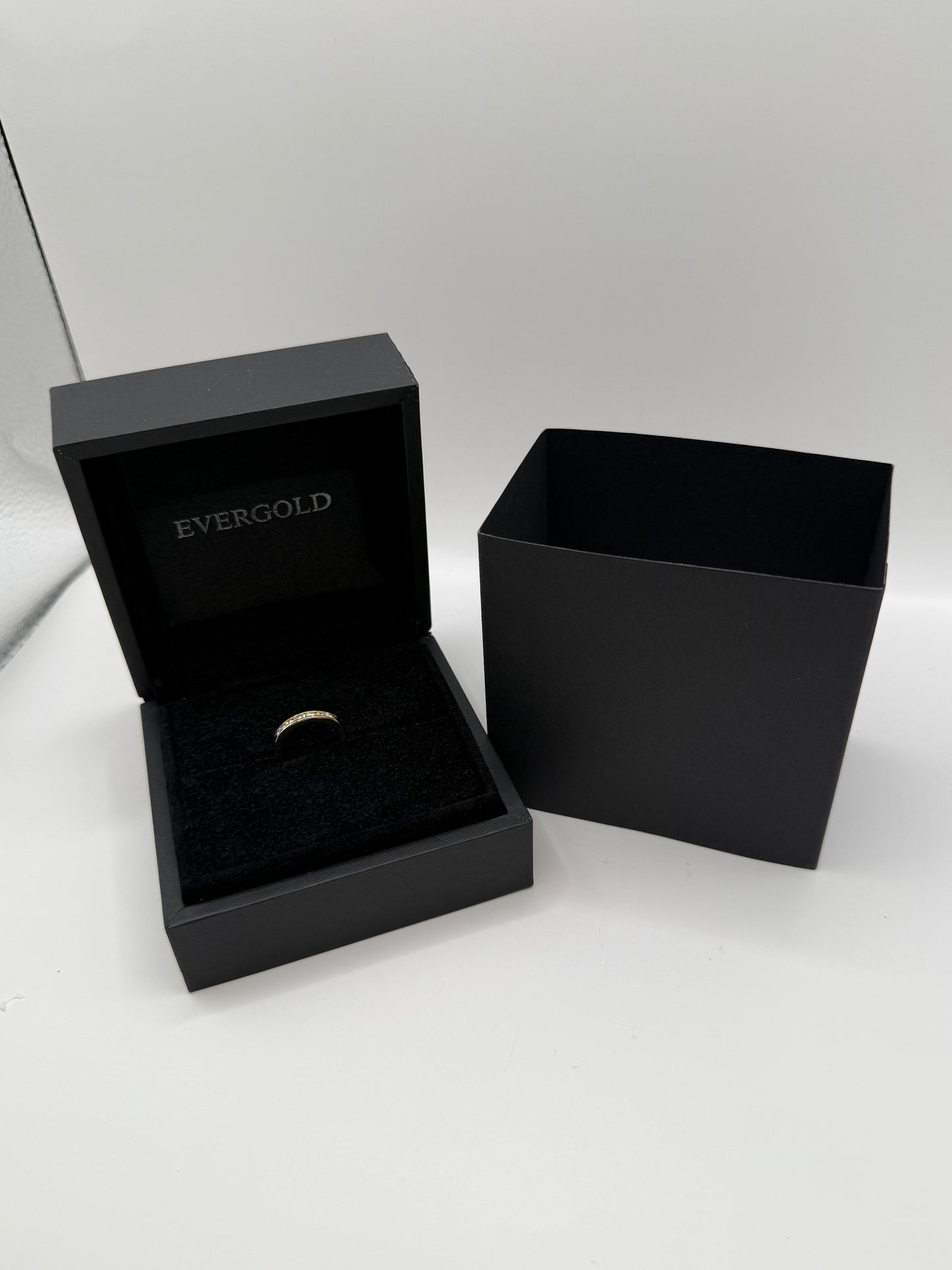 Bague demi-tour en or jaune et diamants taille 51 bijou de luxe vue 4