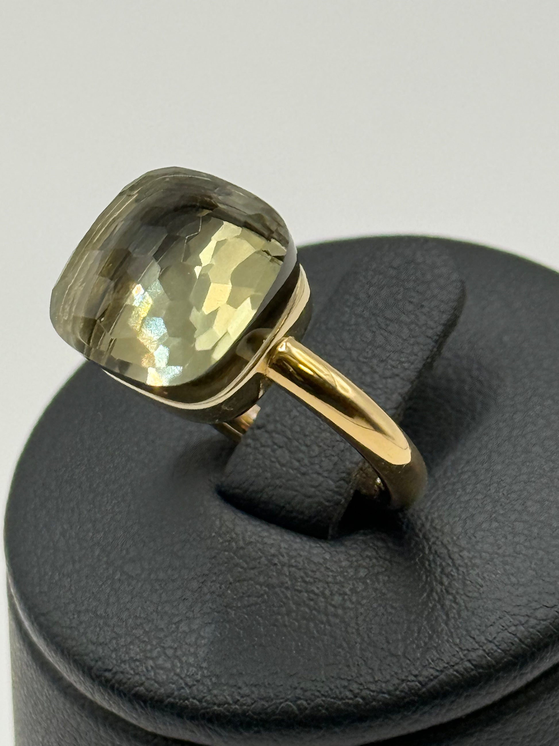 Pomellato Nudo Prasiolite Maxi Autre taille 51 or 18 carats bijou de luxe vue 2