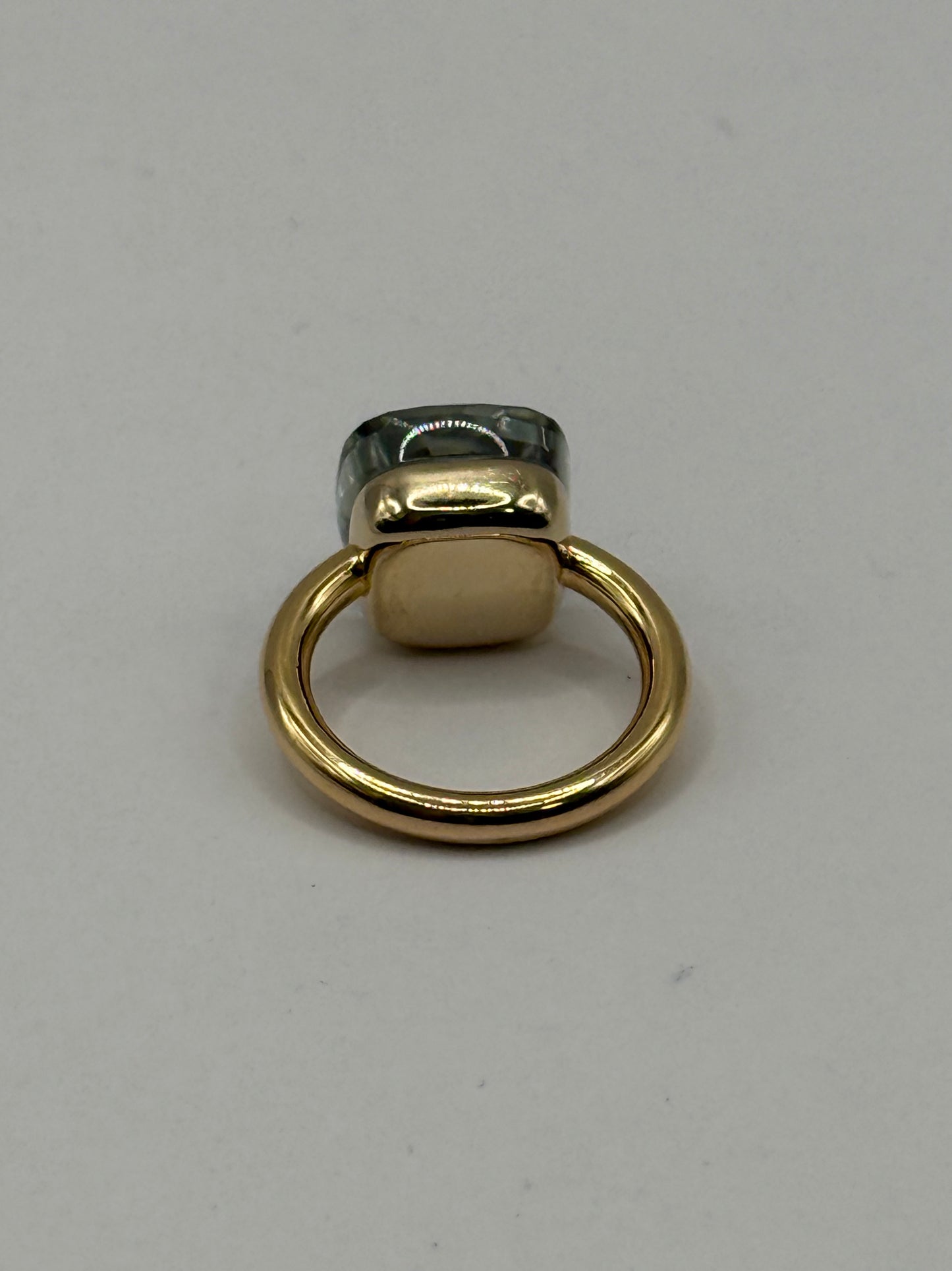 Pomellato Nudo Prasiolite Maxi Autre taille 51 or 18 carats bijou de luxe vue 3