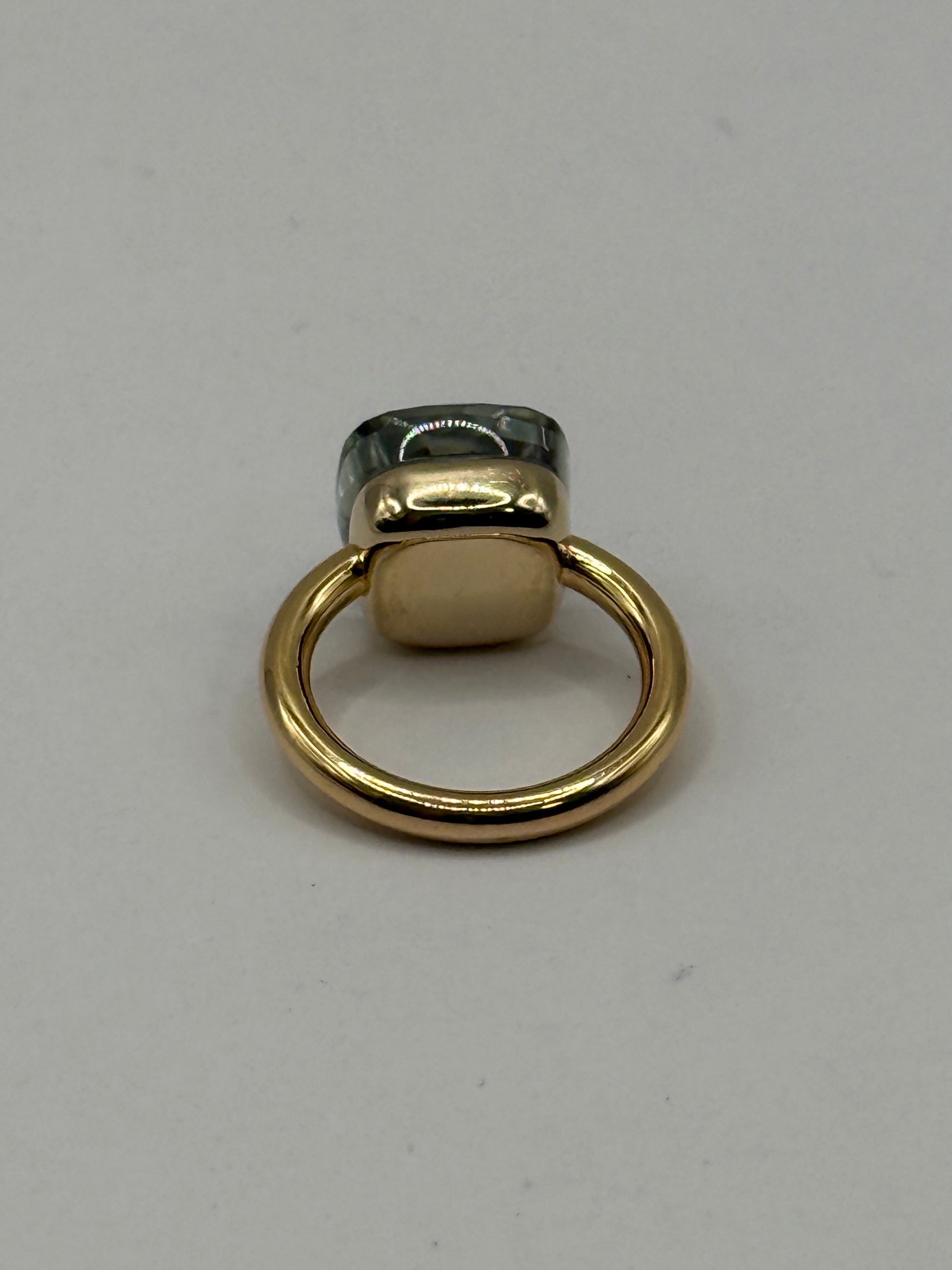 Pomellato Nudo Prasiolite Maxi Autre taille 51 or 18 carats bijou de luxe vue 3