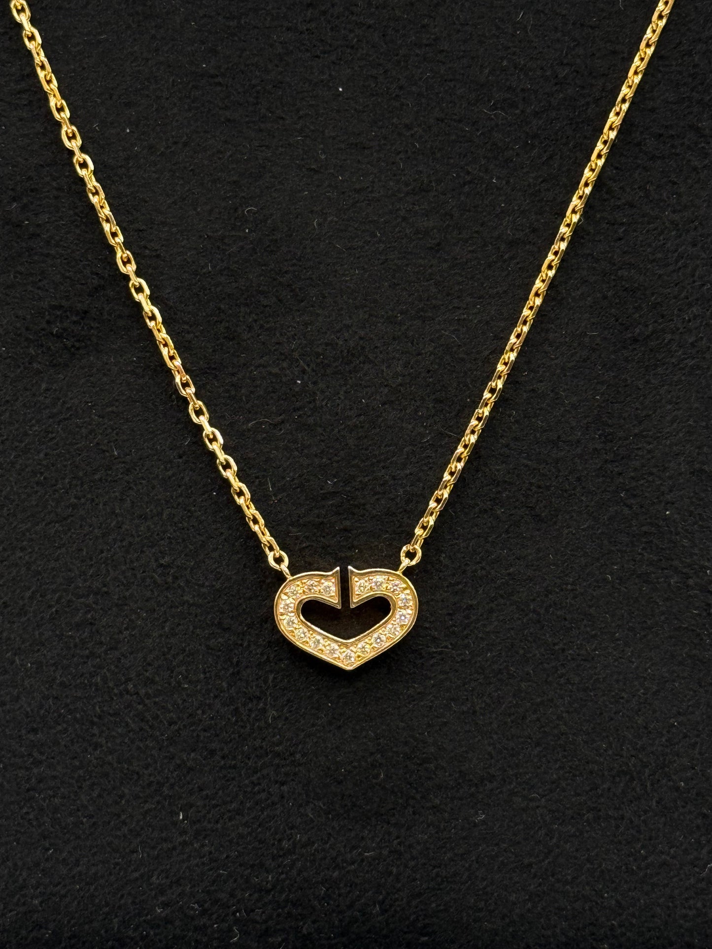 Collier Cartier  Collection Cœurs et Symboles or 18 carats bijou de luxe