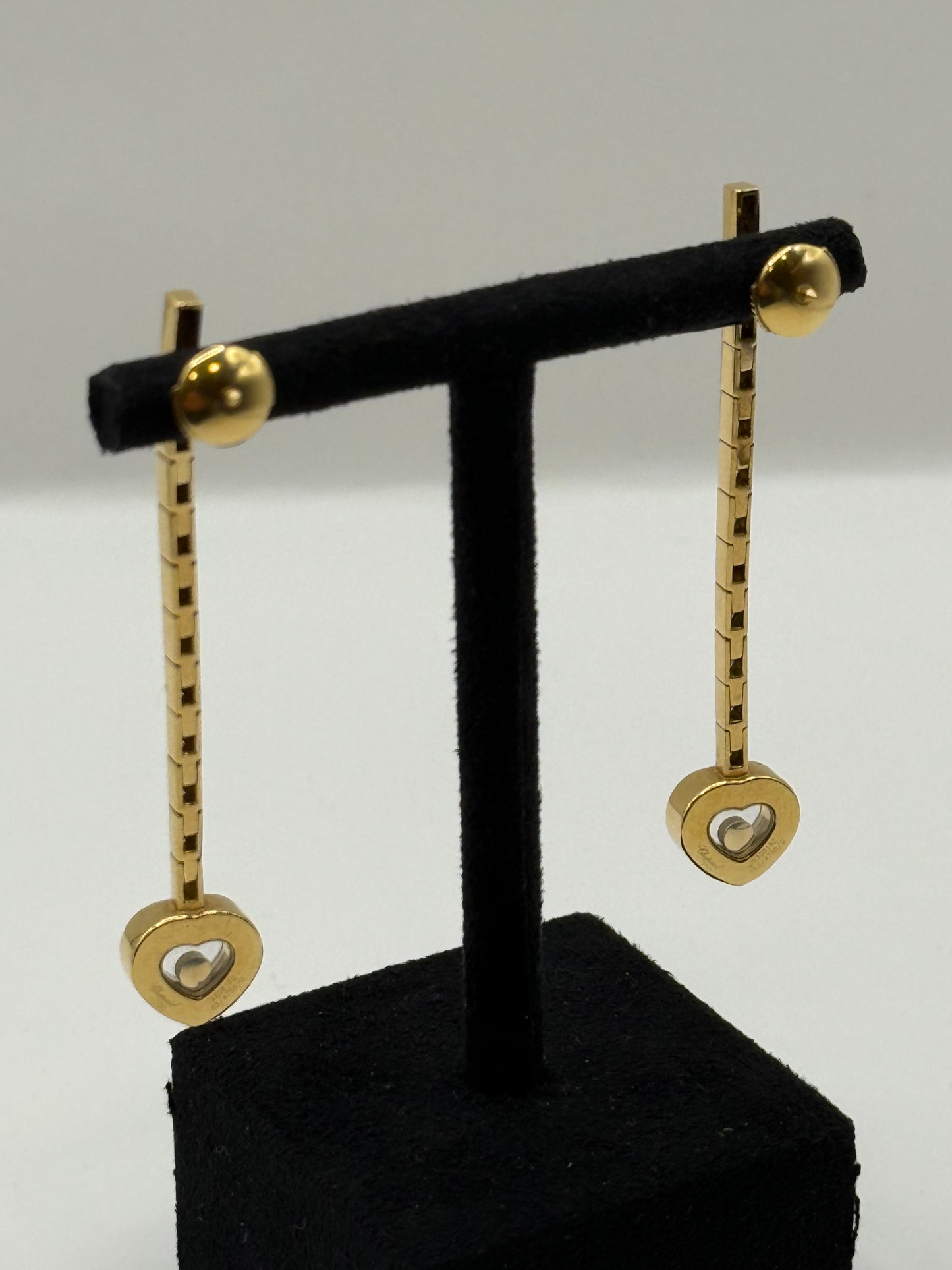 Boucles d'oreilles chopard 72 diamants 0.98 cts bijou de luxe vue 3
