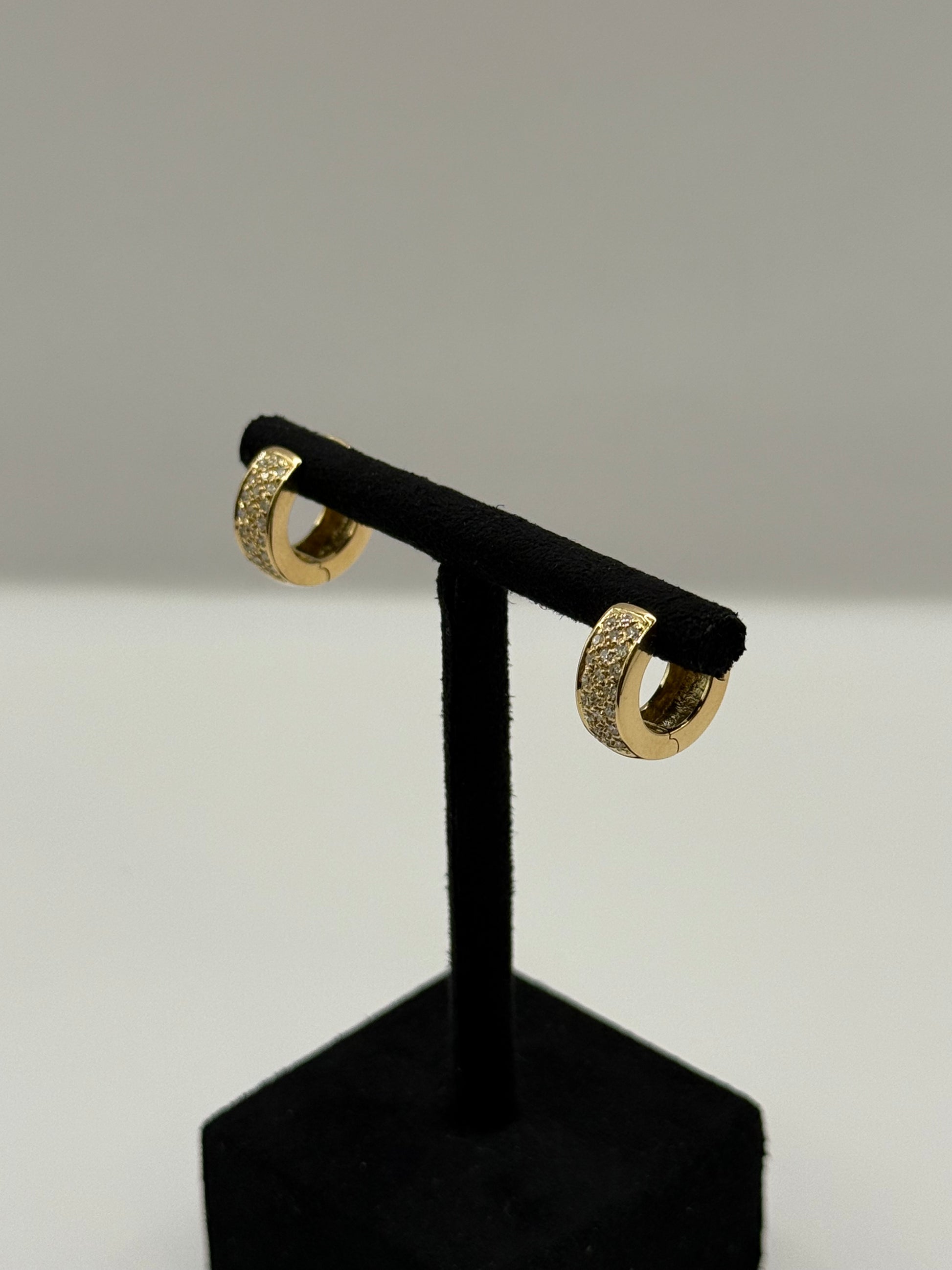 Boucles d’oreilles créoles  Autre bijou de luxe vue 2