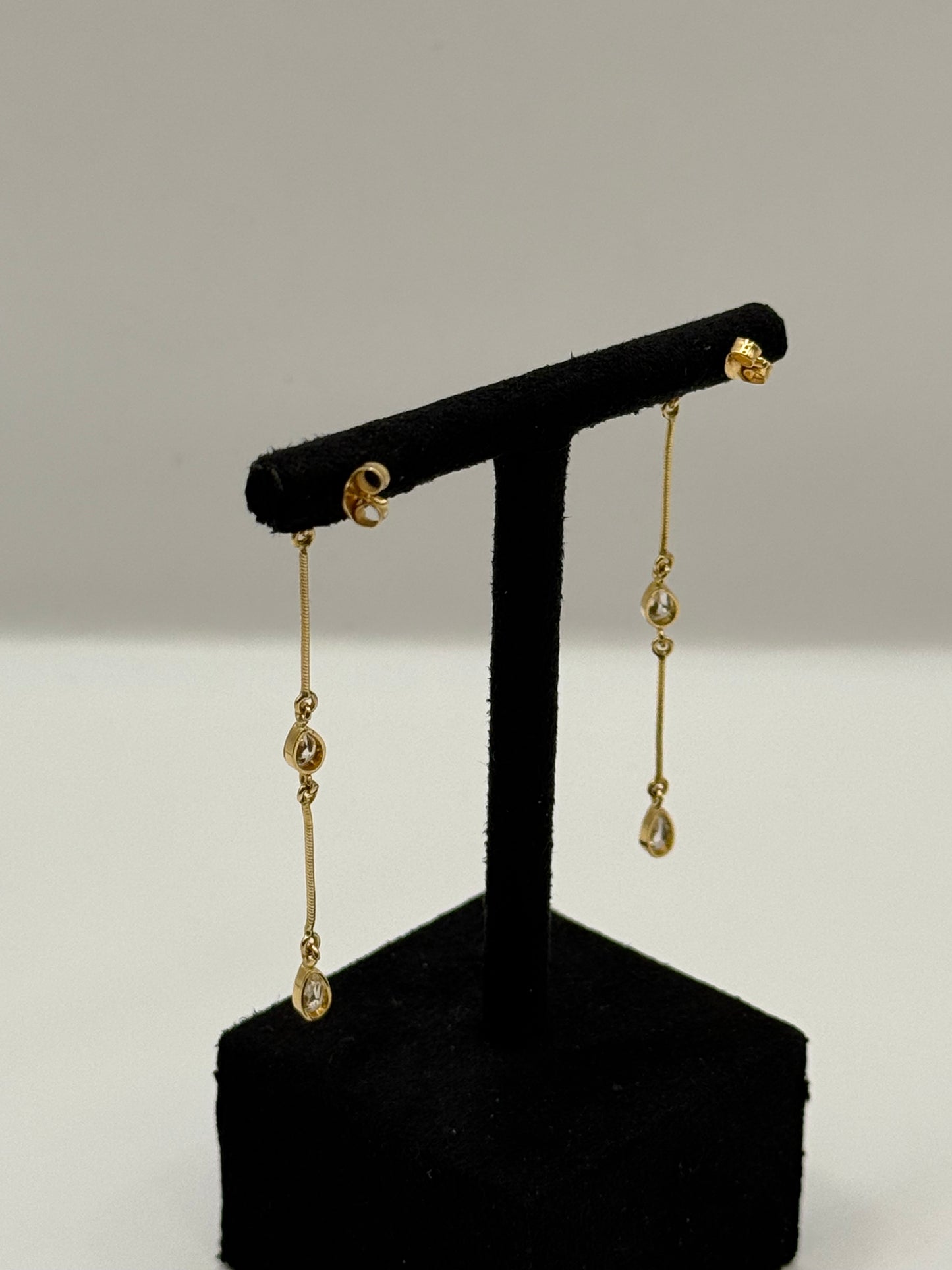 Boucles d’oreilles pendantes  bijou de luxe vue 3