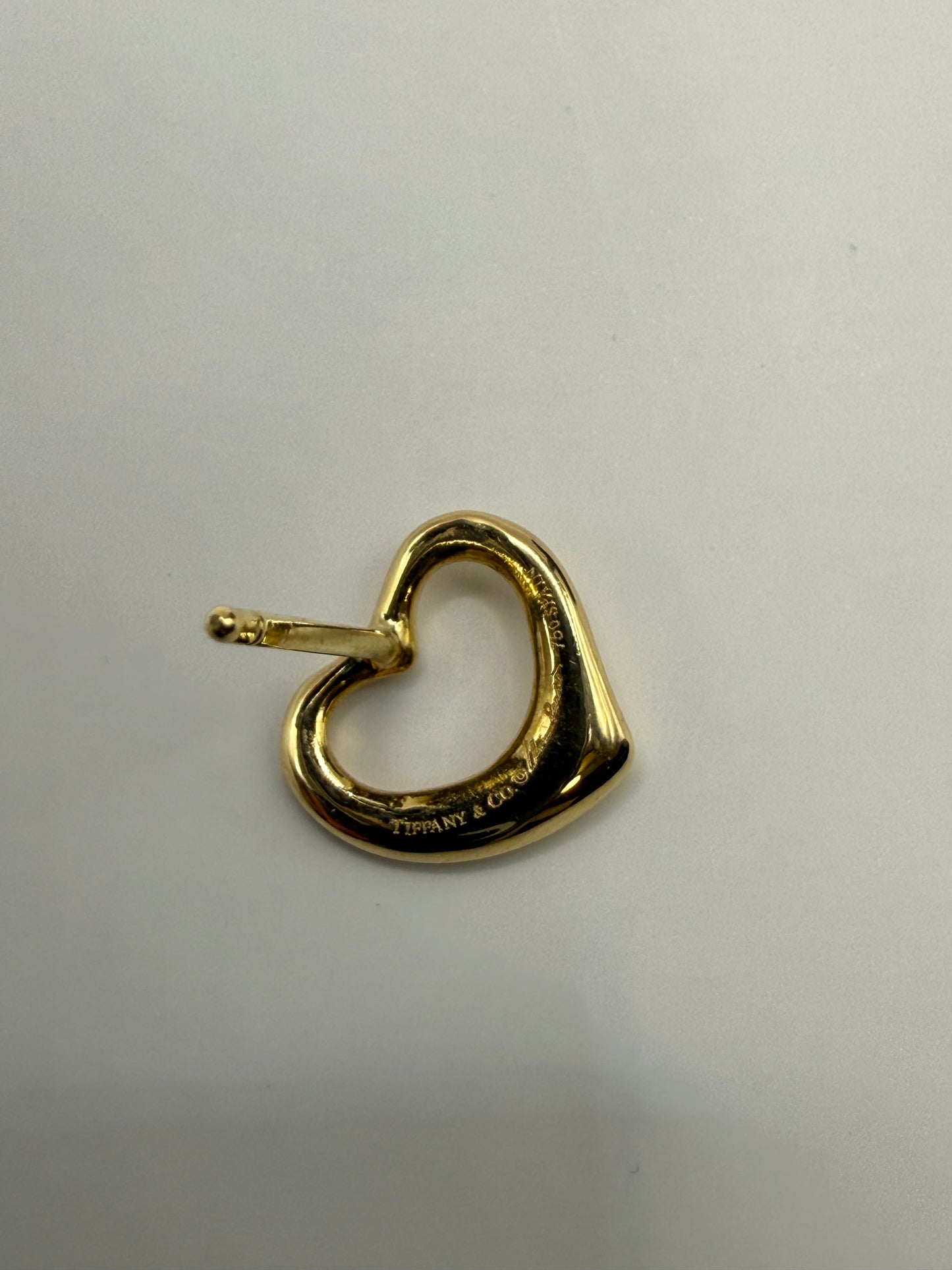 Boucles d’oreilles Tiffany & Co. Open Heart  bijou de luxe vue 3
