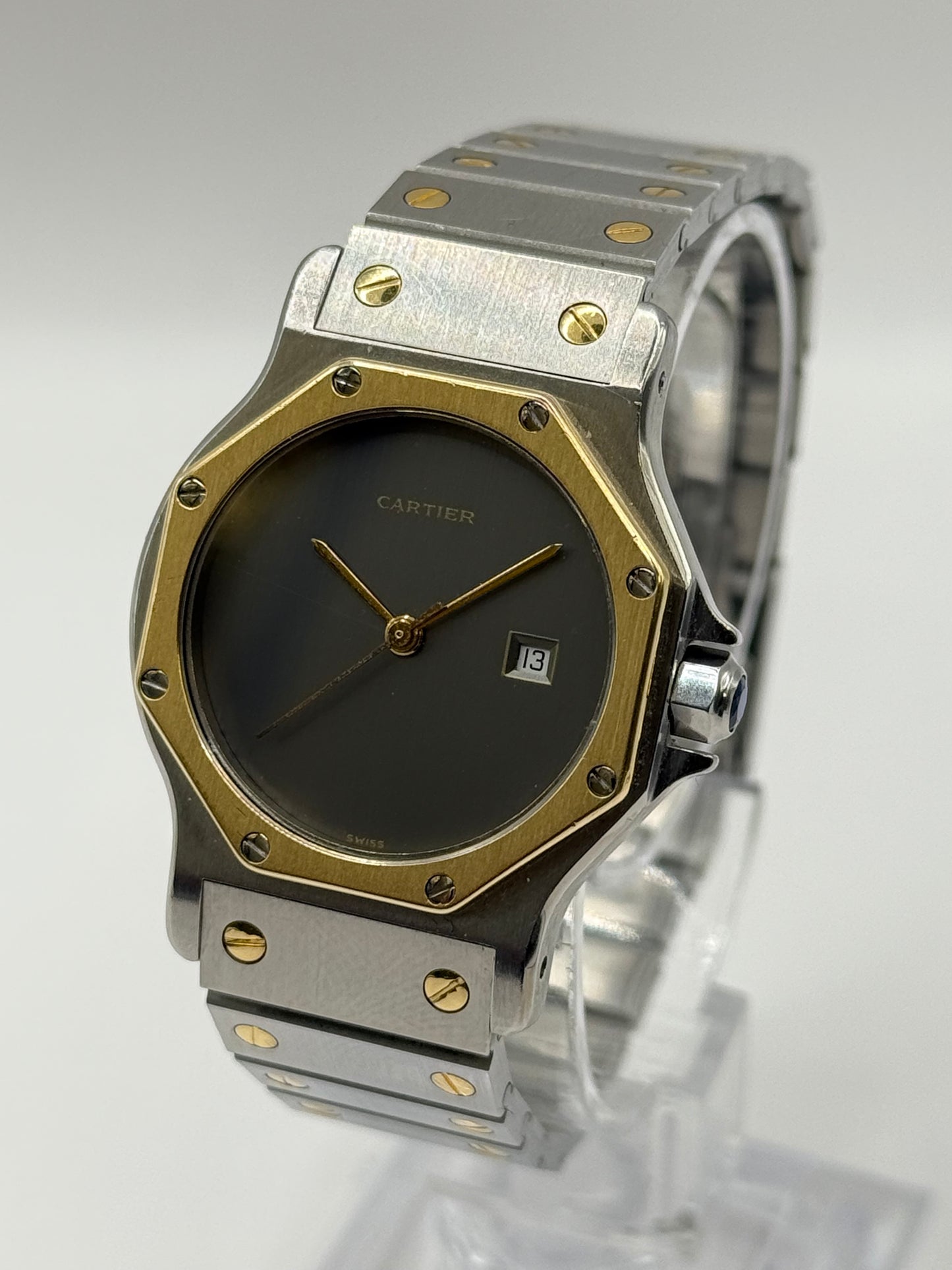 Cartier Santos  2966 1989 30mm montre de luxe vue 2