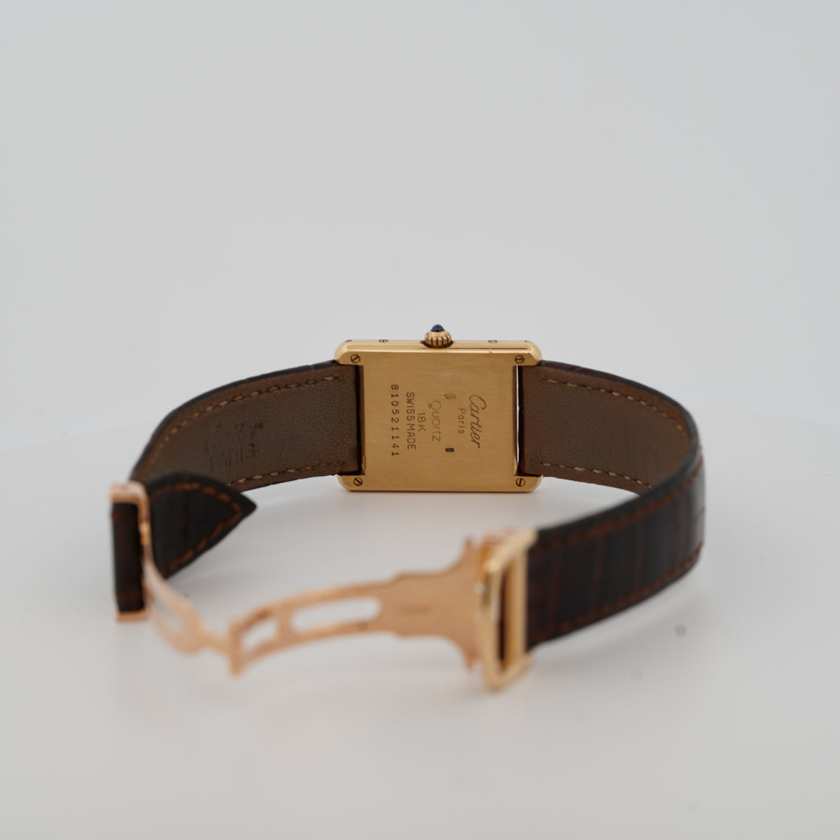 Cartier Tank Louis  2441 montre de luxe vue 3