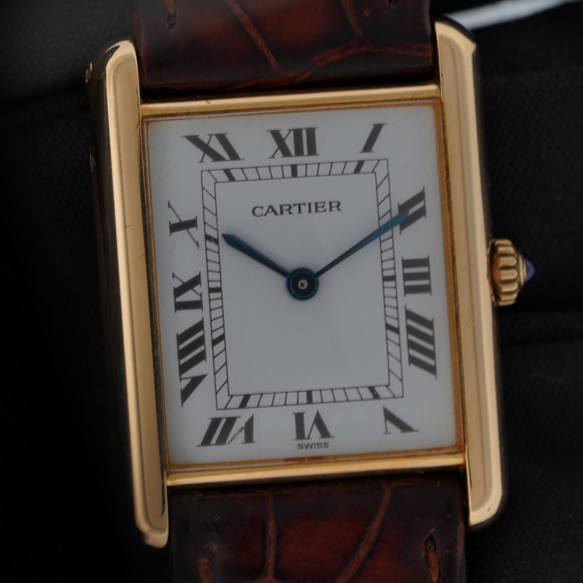Cartier Tank Louis  2441 montre de luxe vue 4
