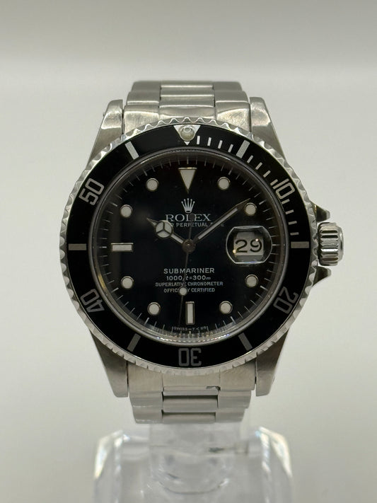 Rolex Submariner Date réf. 16610 – Année 1991 – Cadran noir – Acier