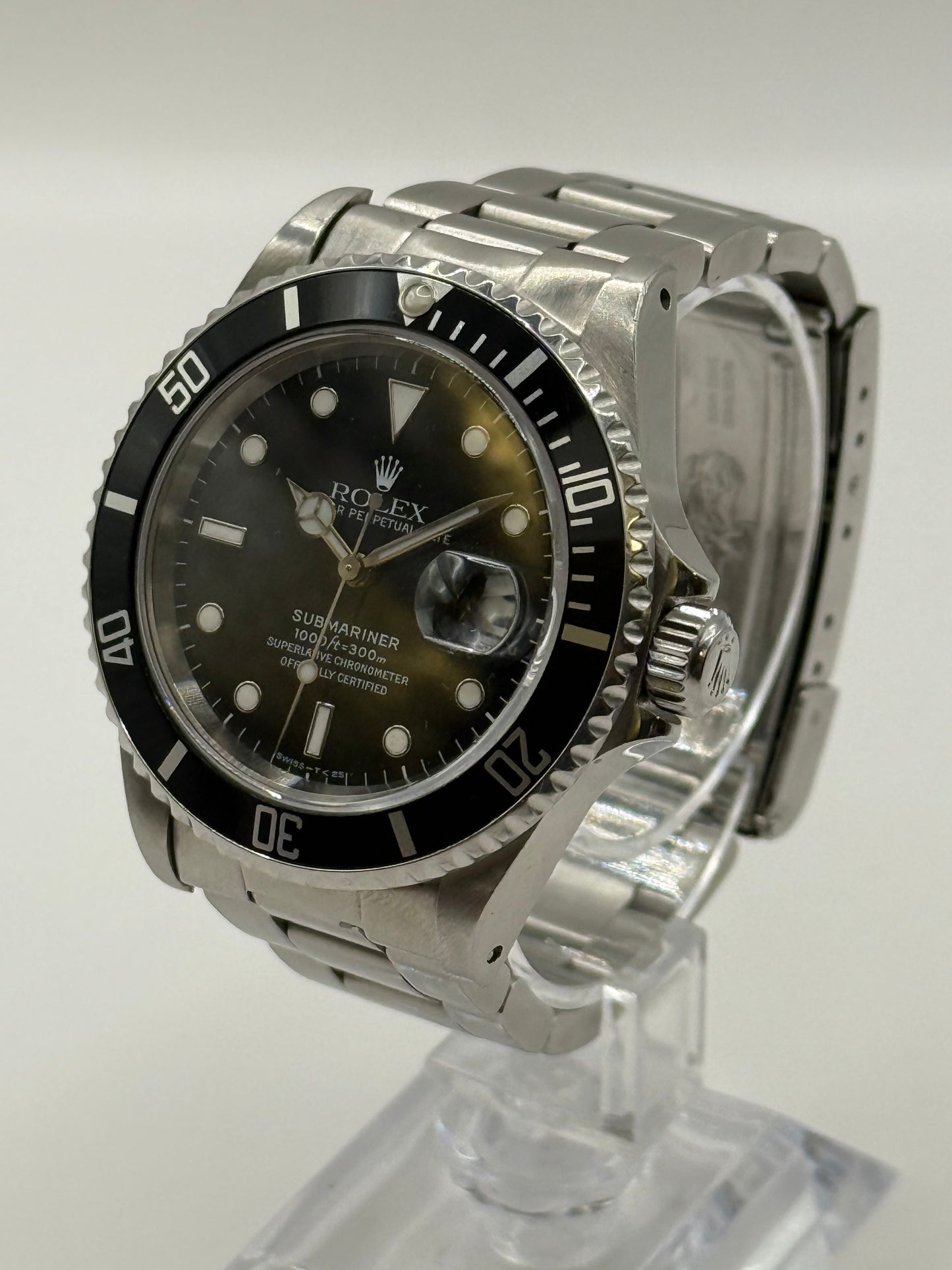 Rolex Submariner Date réf. 16610 – Année 1991 – Cadran noir – Acier