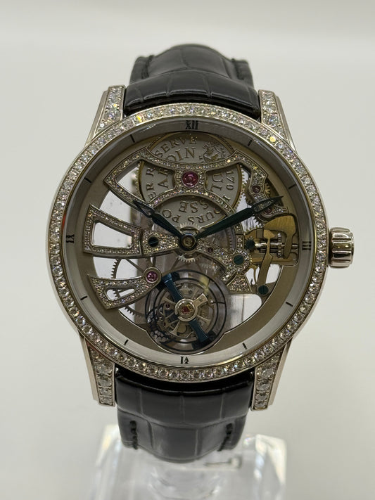 Ulysse Nardin – Tourbillon squelette diamants – Réf. 1700-129 – Édition limitée 13/99