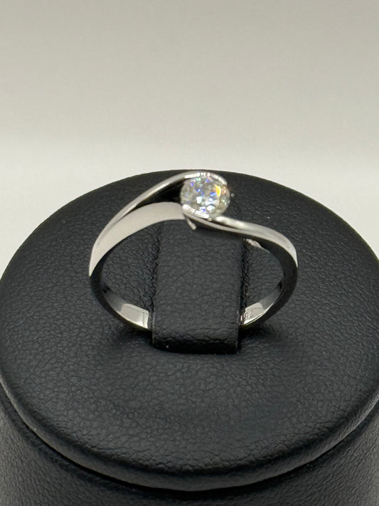Bague Solitaire diamant 0,20 cts