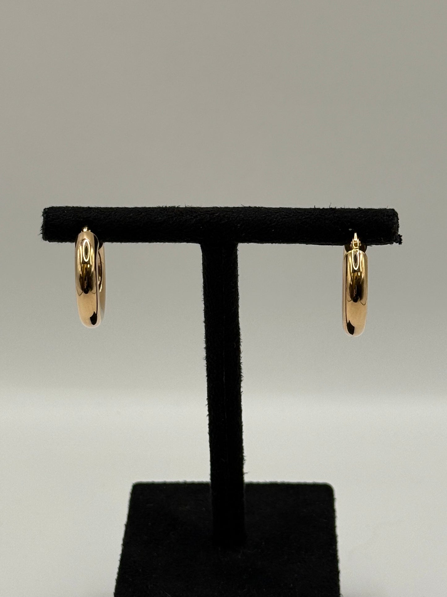 Créoles en or jaune 18 carats