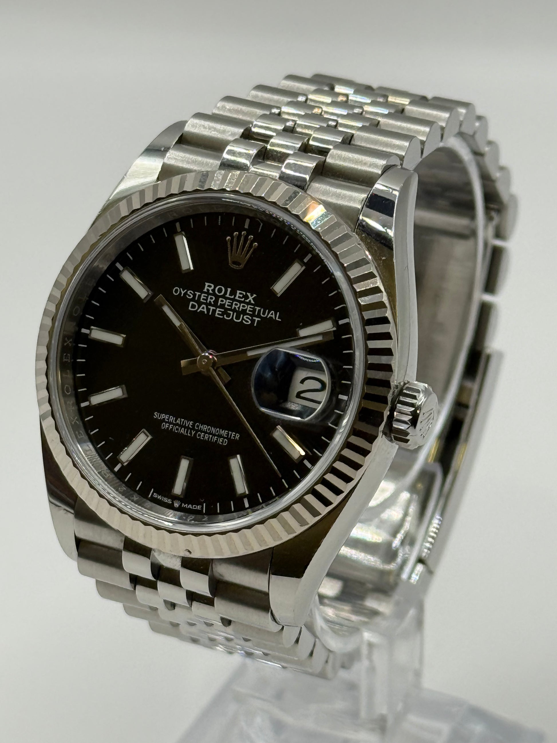 Rolex Datejust 126234 2019 36mm montre de luxe vue 2