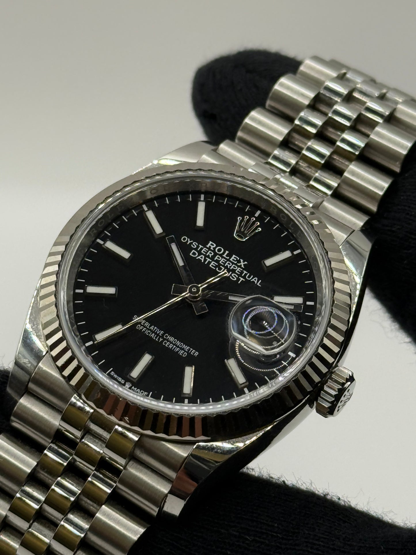 Rolex Datejust 126234 2019 36mm montre de luxe vue 3