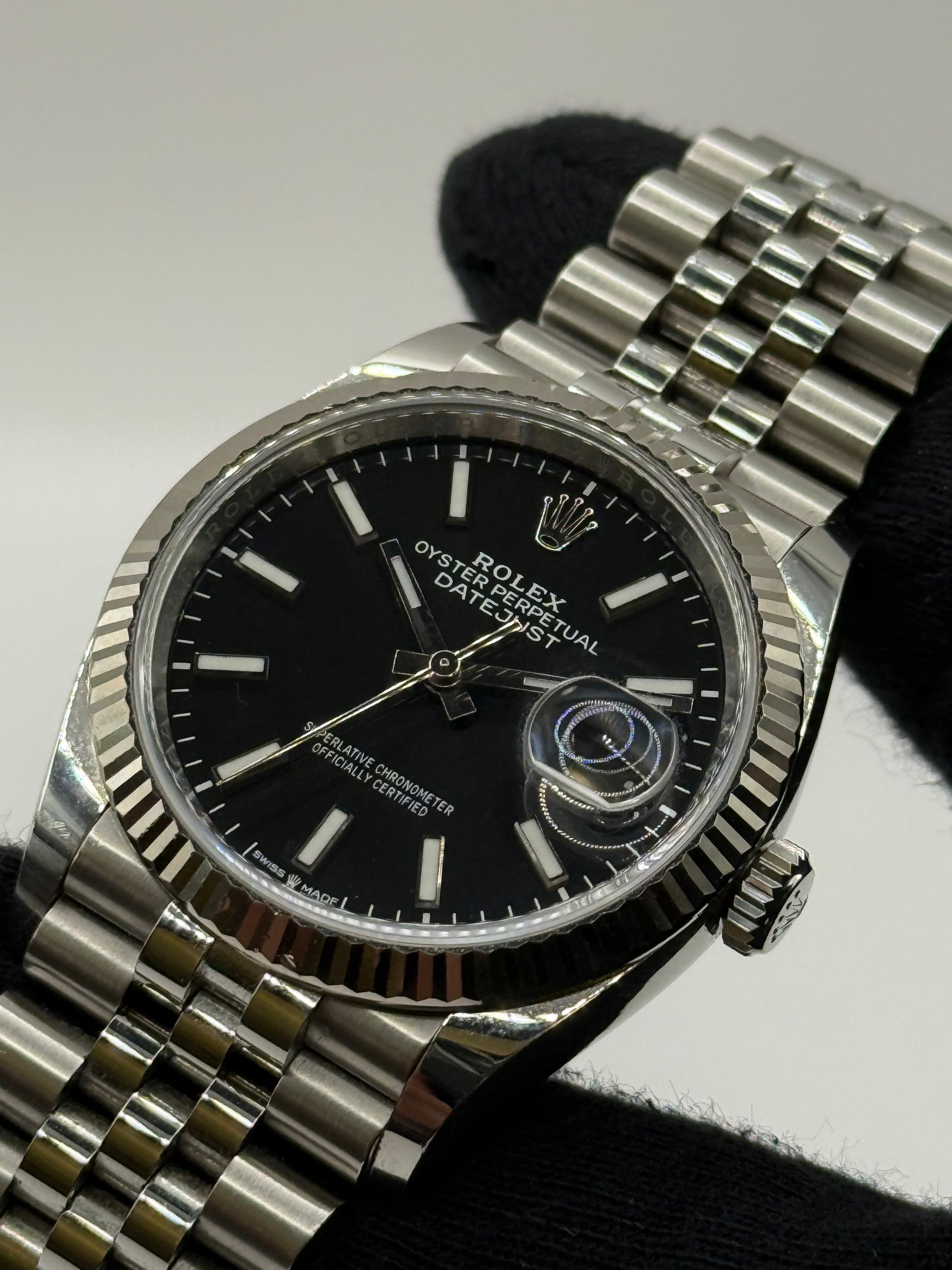 Rolex Datejust 126234 2019 36mm montre de luxe vue 3