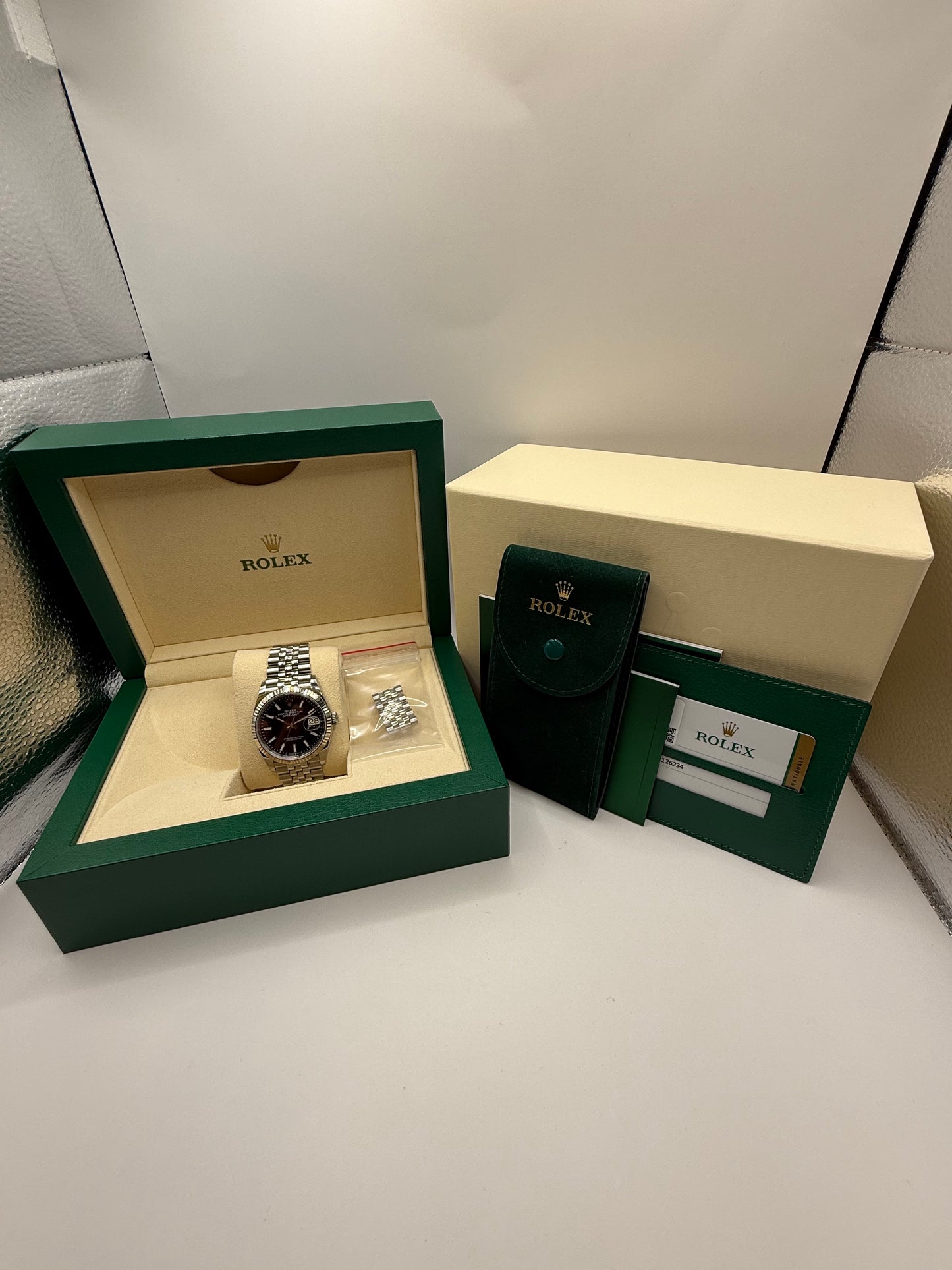 Rolex Datejust 126234 2019 36mm montre de luxe vue 5