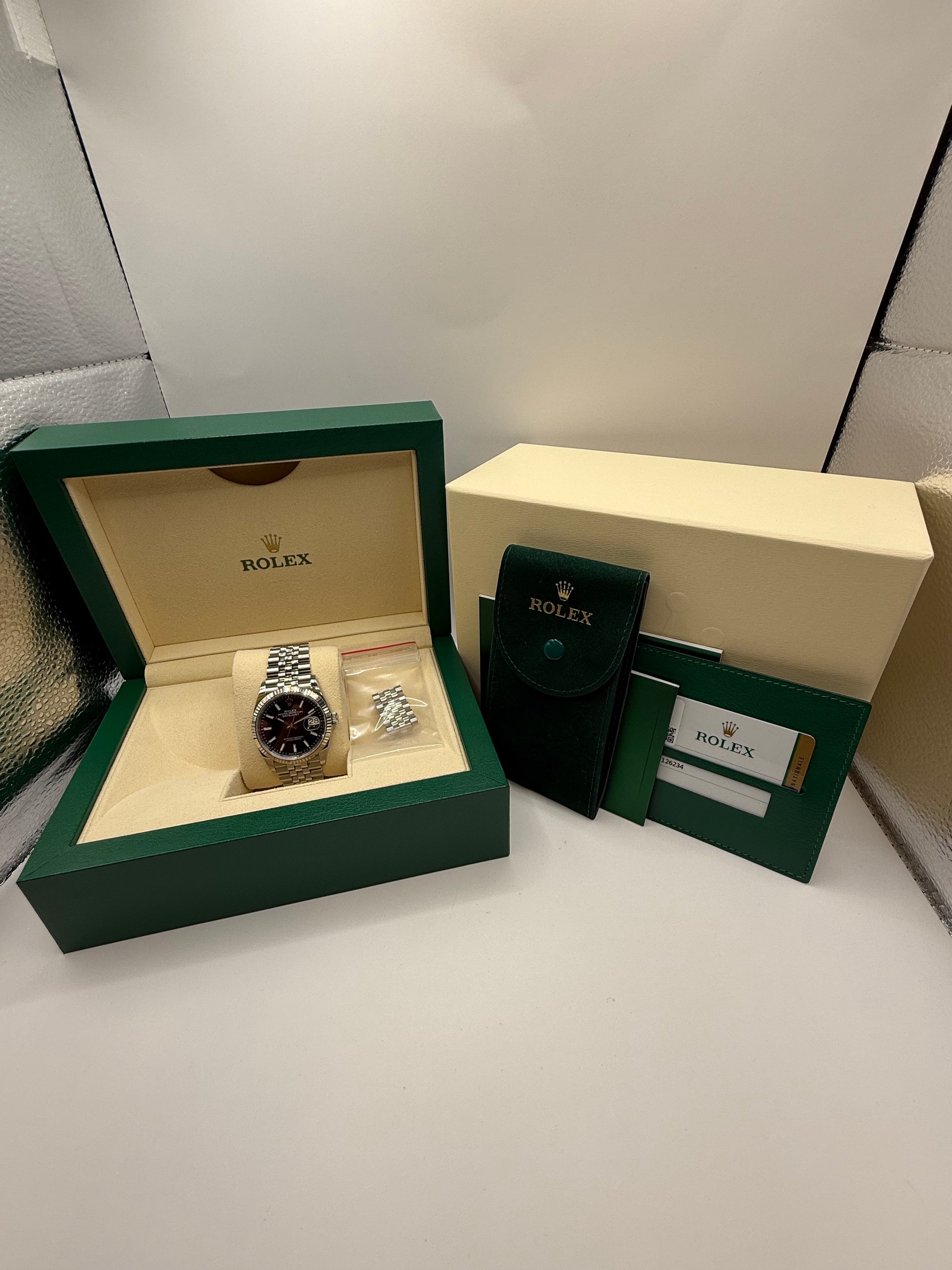 Rolex Datejust 126234 2019 36mm montre de luxe vue 5