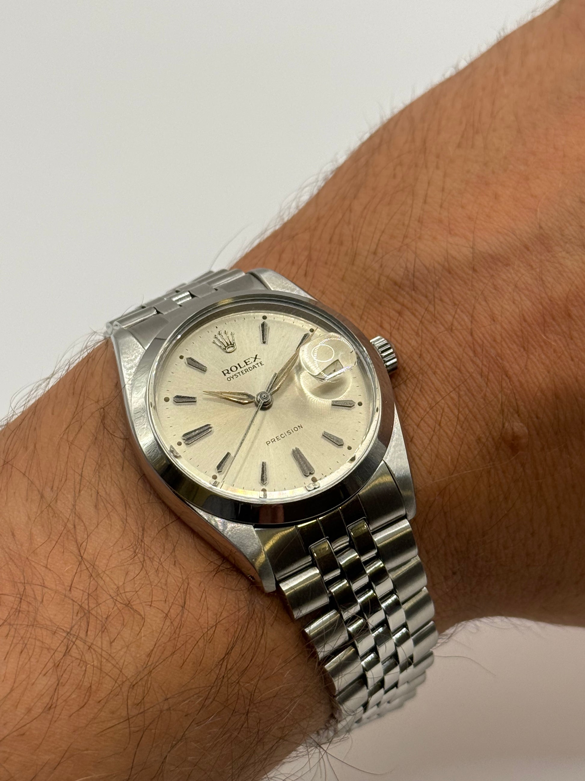 Rolex Oysterdate 6694/0 1964 34mm montre de luxe vue 6