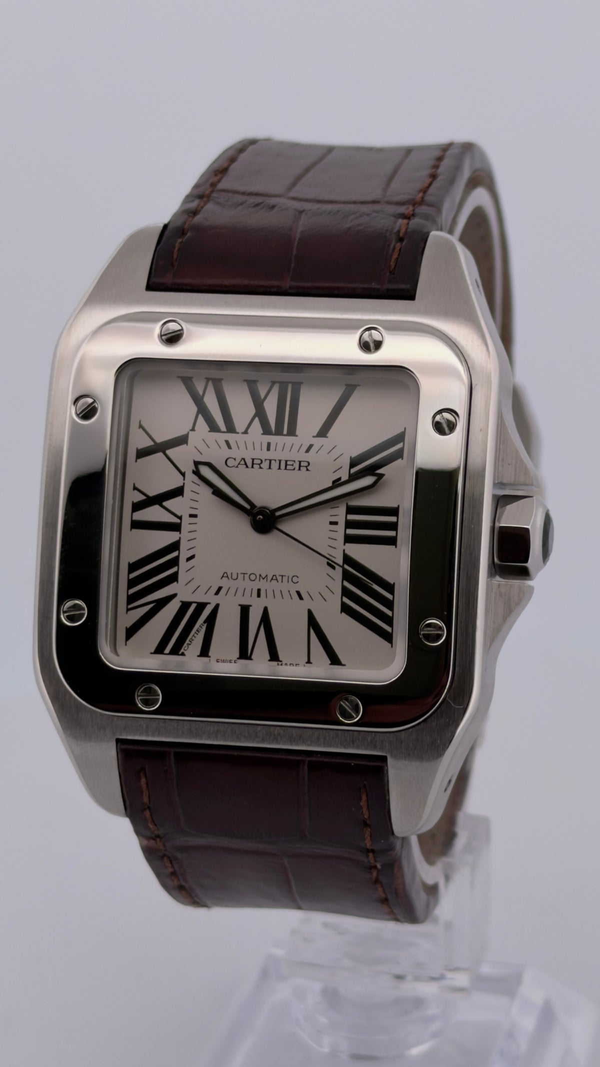 Cartier Santos 2656 2010 38mm montre de luxe vue 2