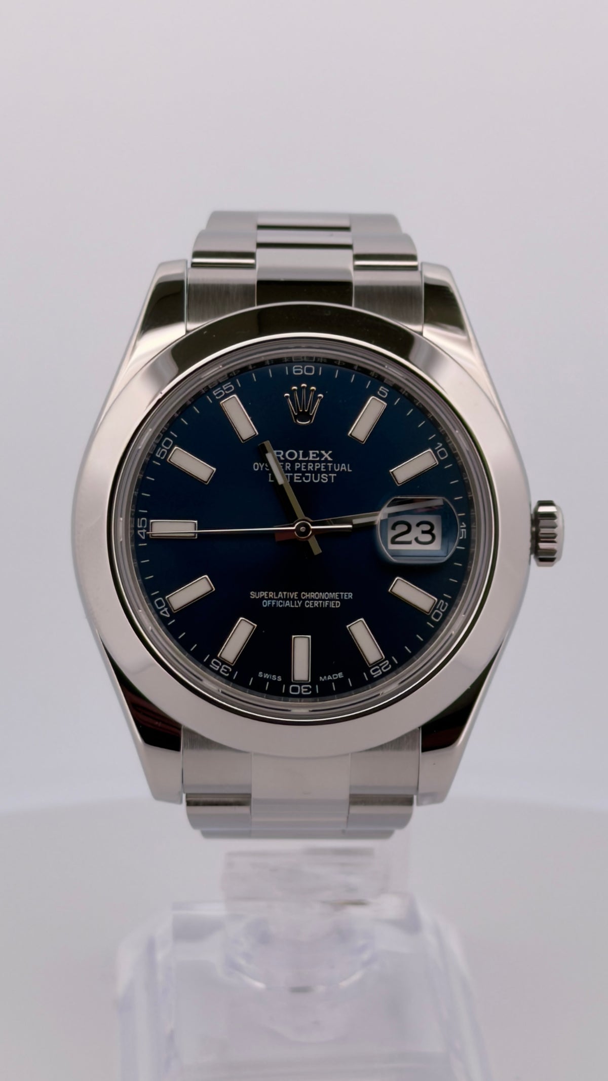 Rolex Datejust 116300 2016 41mm montre de luxe